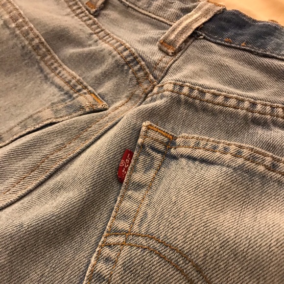 Levis vintage light blue shorts size small - Picture 4 of 4